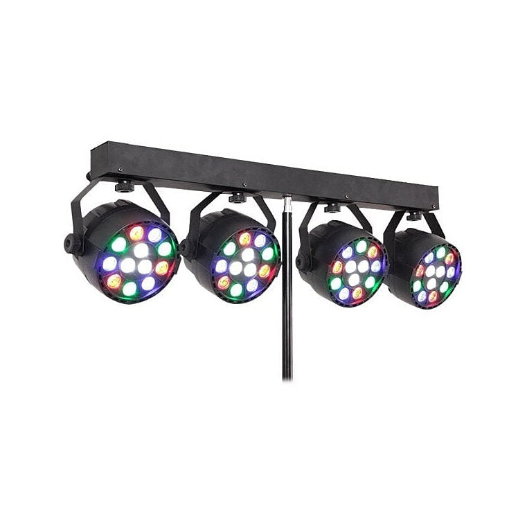 LED Light Bar with 4 Projectors, RGB, DMX Control