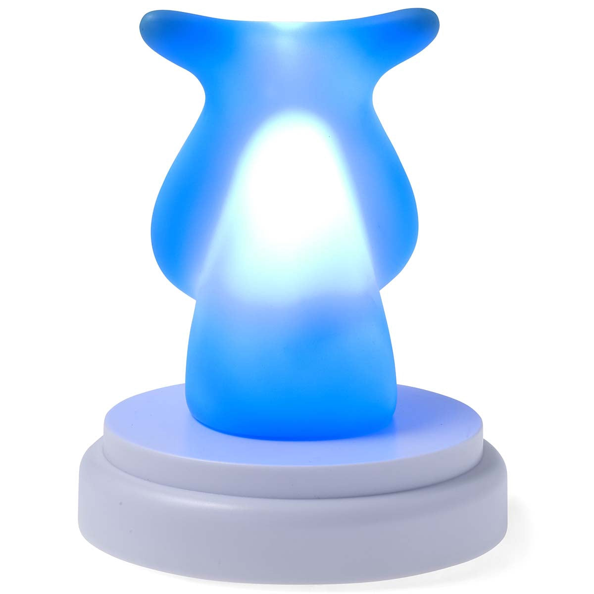 LED Night Light for Kids, Blue Cow Design, Auto-Off