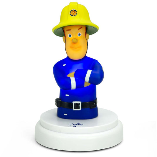 LED Night Light for Kids, Fireman Sam Design, Auto-Off