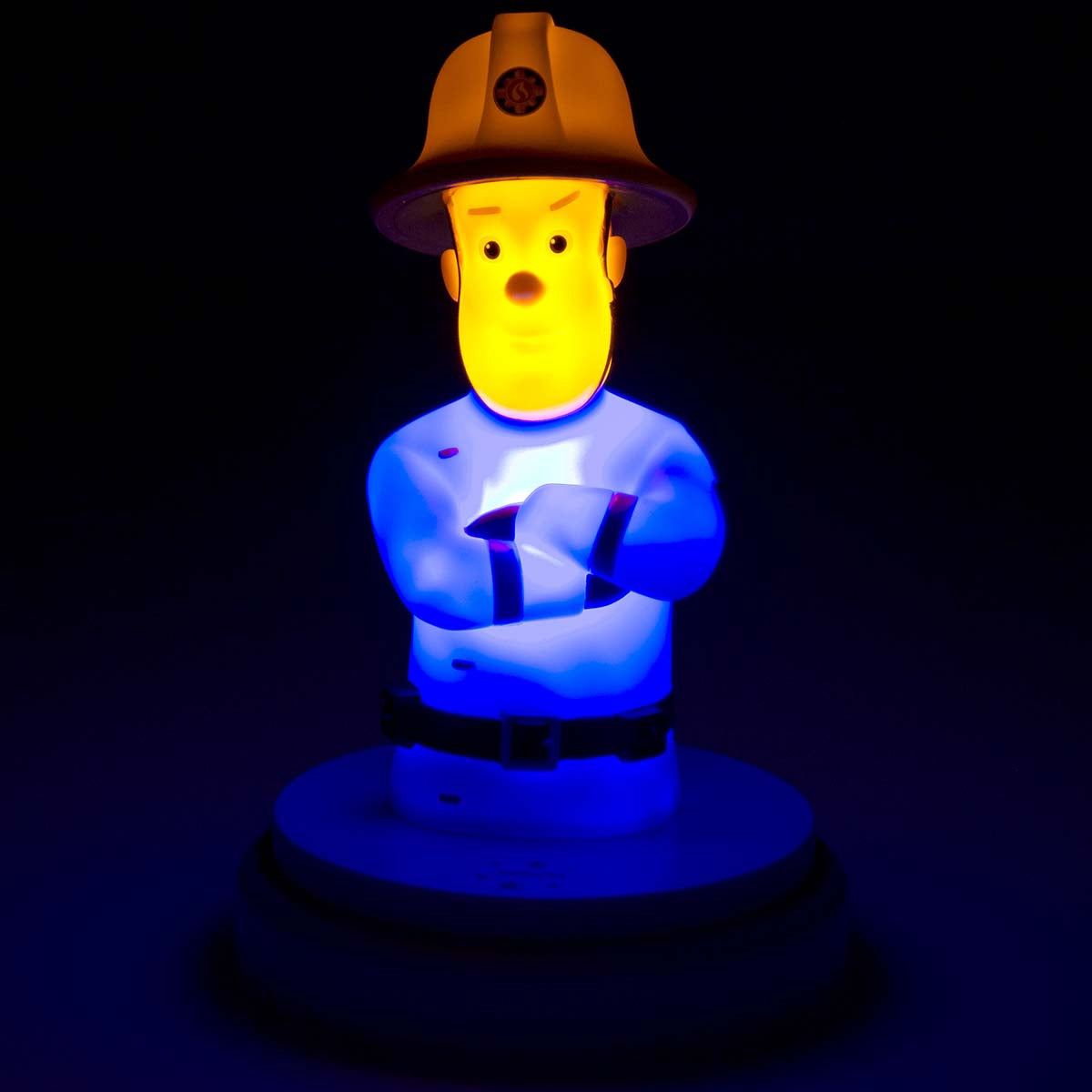 LED Night Light for Kids, Fireman Sam Design, Auto-Off