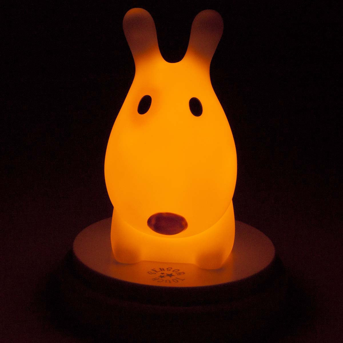 LED Night Light for Kids, Yellow Dog, Auto-Off Timer