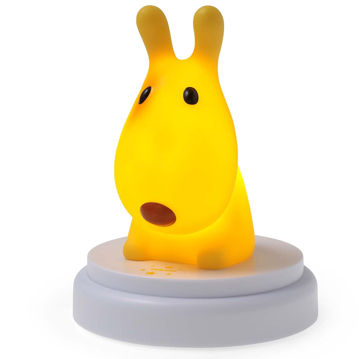 LED Night Light for Kids, Yellow Dog, Auto-Off Timer