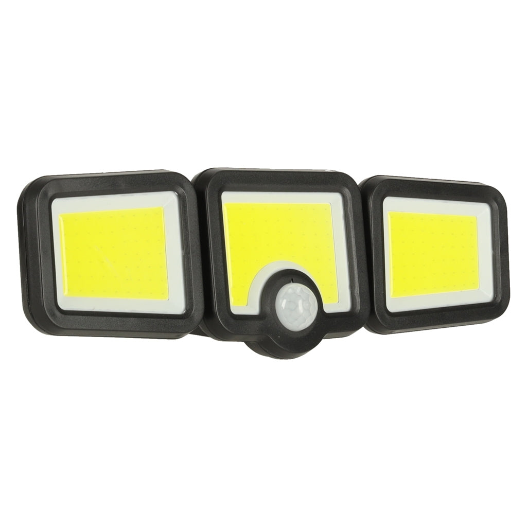 LED Solar Lamp with Dusk-to-Dawn Motion Sensor