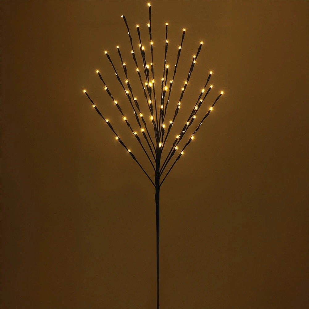 LED Twig Tree with Timer, 80 Warm Lights, 110 cm