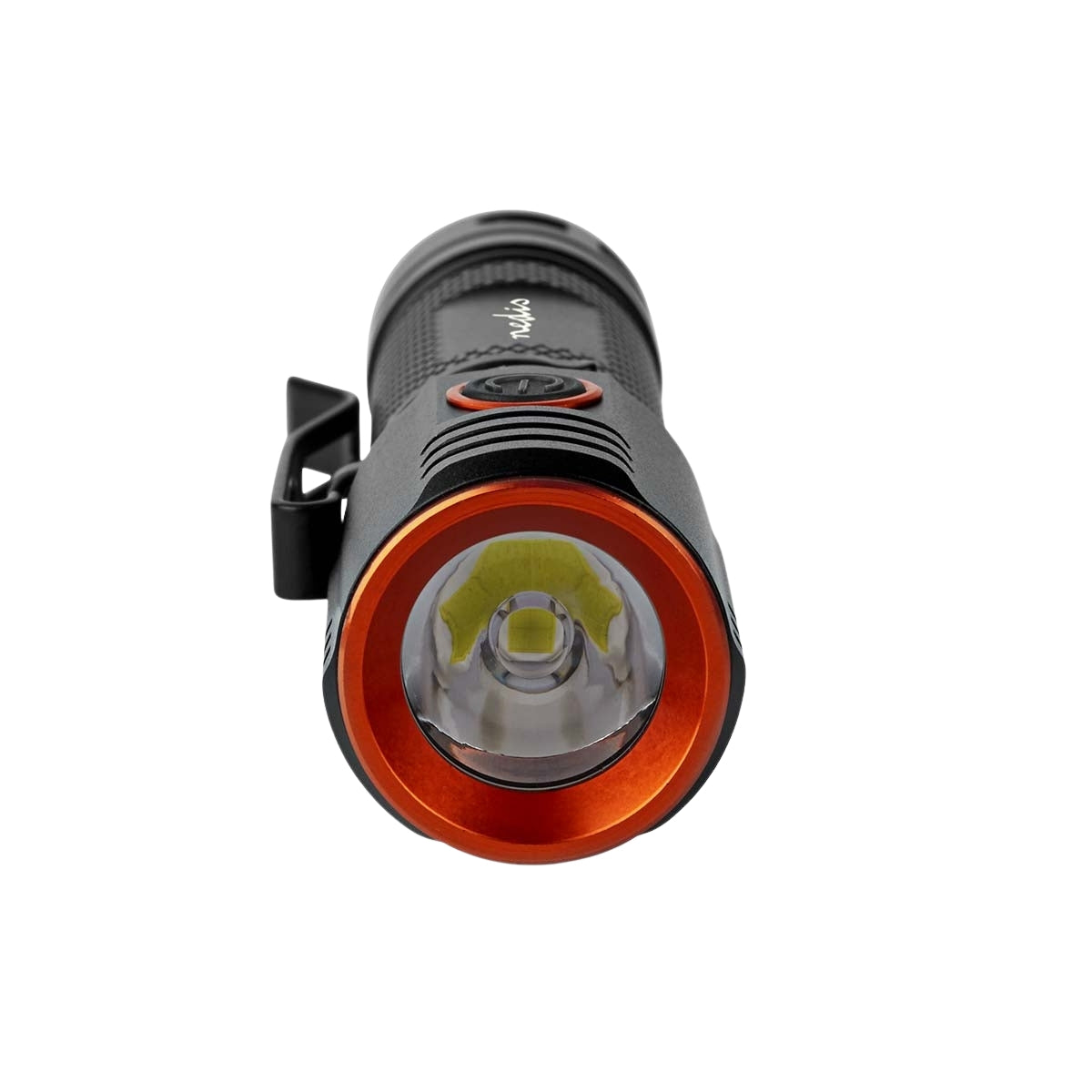 LED flashlight | Battery powered | 3.7 V DC | 20 W| Built-in lithium ion | batteries included | Rechargeable | Indicated luminous flux: 2000 lm | Lighting range: 180 m | Beam angle: 10 °
