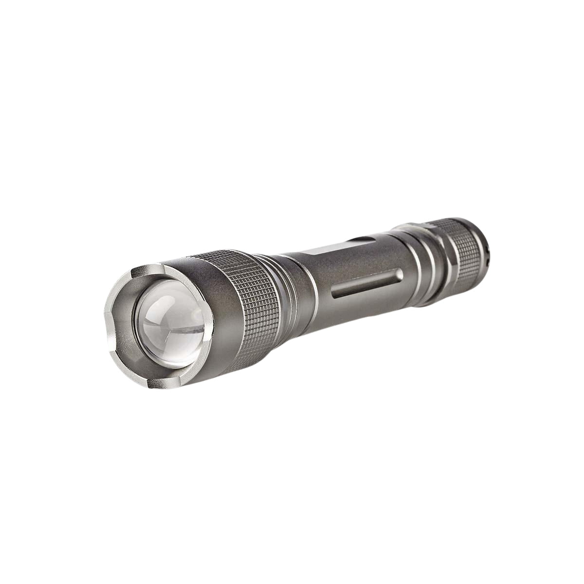 LED flashlight | Battery powered | 3 V DC | 3 W| 2x AA/LR6 | Indicated luminous flux: 150 lm | Lighting range: 120 m | Beam angle: 46.1 °