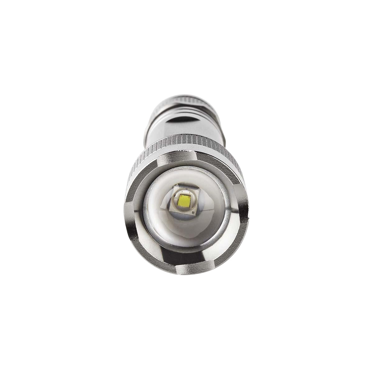 LED flashlight | Battery powered | 3 V DC | 3 W| 2x AA/LR6 | Indicated luminous flux: 150 lm | Lighting range: 120 m | Beam angle: 46.1 °