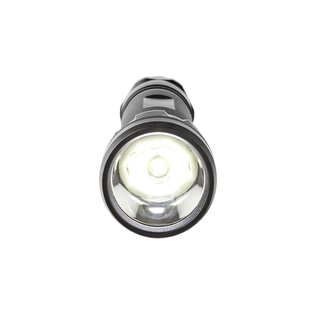 LED flashlight | Battery powered | 4.5 V DC | 10 W| 3x C/LR14 | Indicated luminous flux: 500 lm | Lighting range: 250 m | Beam angle: 9.5 °