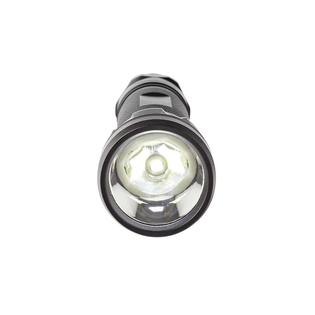LED flashlight | Battery powered | 4.5 V DC | 10 W| 3x C/LR14 | Indicated luminous flux: 500 lm | Lighting range: 250 m | Beam angle: 9.5 °