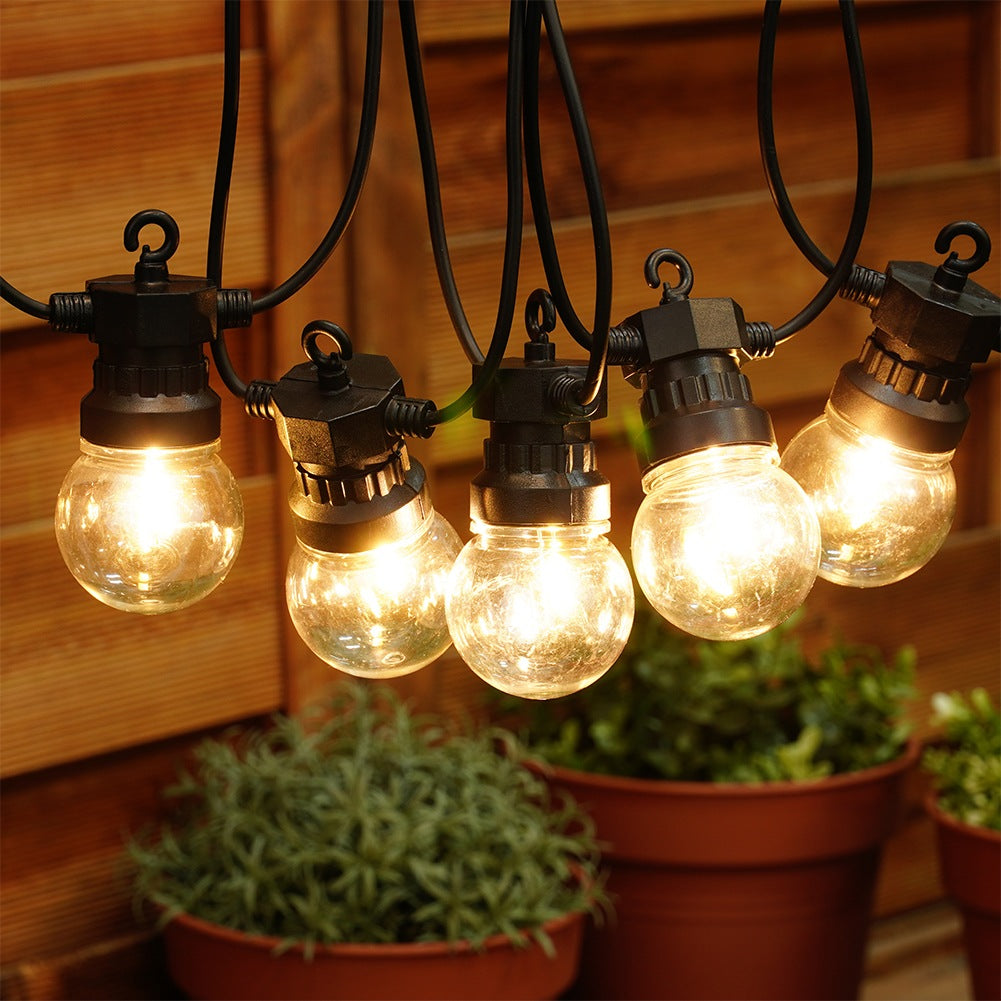 LED garden garland 9.5 m 20 pcs.