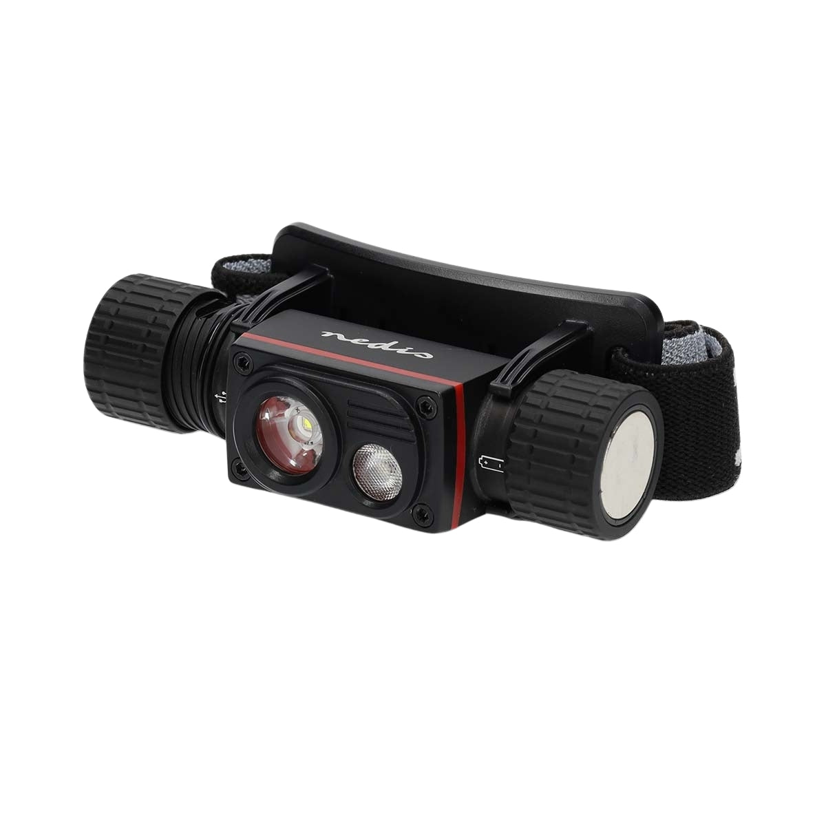LED head light | Battery powered / USB power | 3.7 V DC | batteries included | Rechargeable | Indicated luminous flux: 1000 lm | Lighting range: 180 m