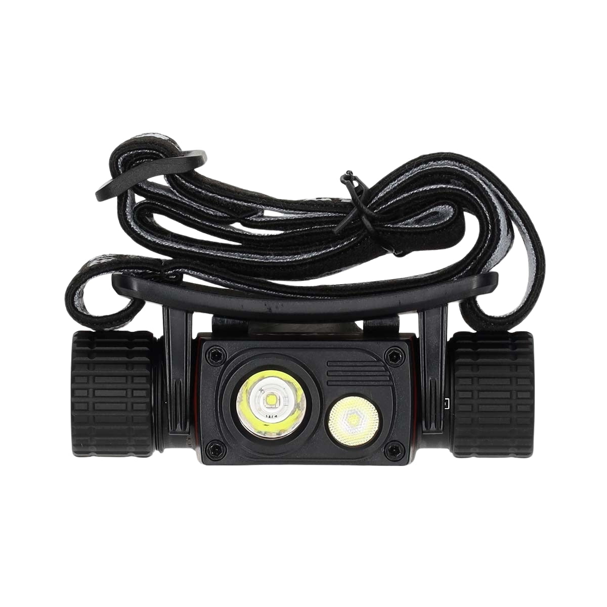 LED head light | Battery powered / USB power | 3.7 V DC | batteries included | Rechargeable | Indicated luminous flux: 1000 lm | Lighting range: 180 m