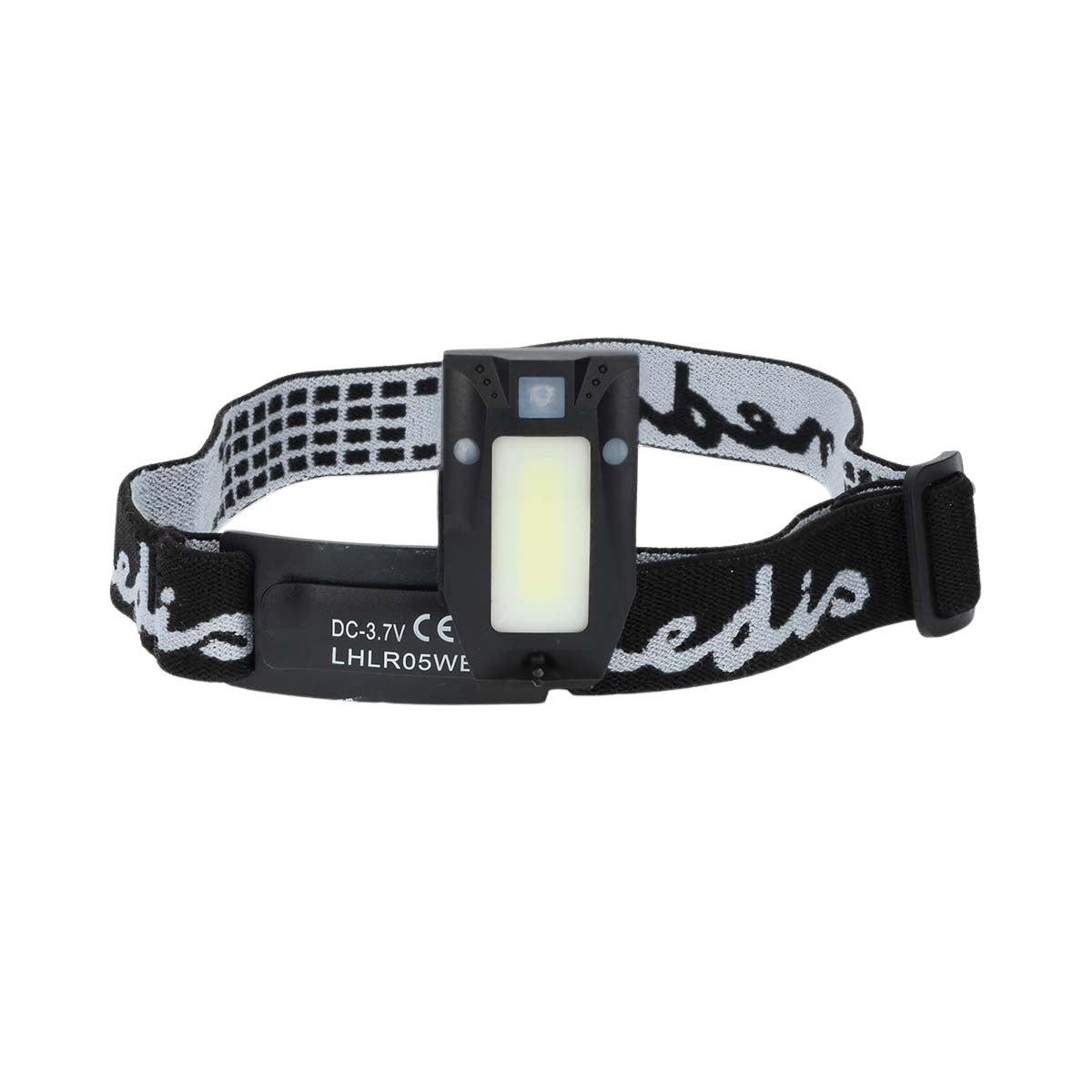 LED head light | Battery powered / USB power | 3.7 V DC | batteries included | Rechargeable | Indicated luminous flux: 180 lm | Lighting range: 20 m