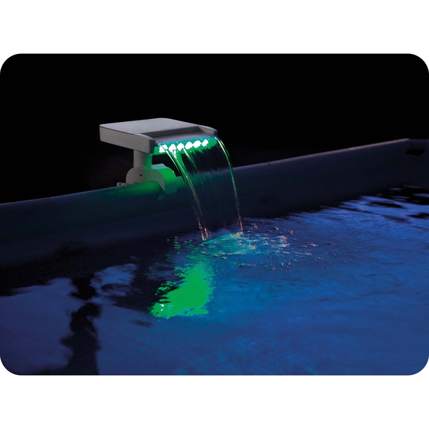 LED illuminated swimming pool cascade INTEX 28090