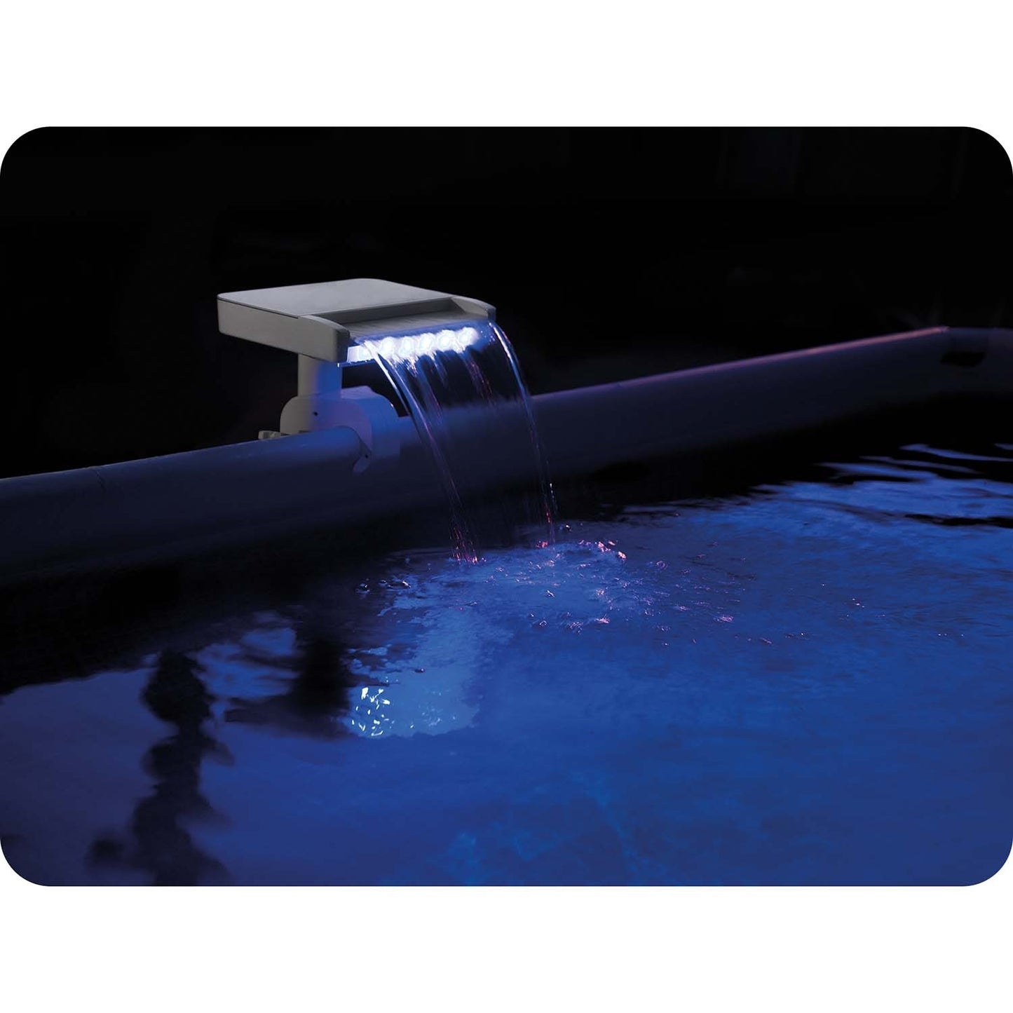 LED illuminated swimming pool cascade INTEX 28090