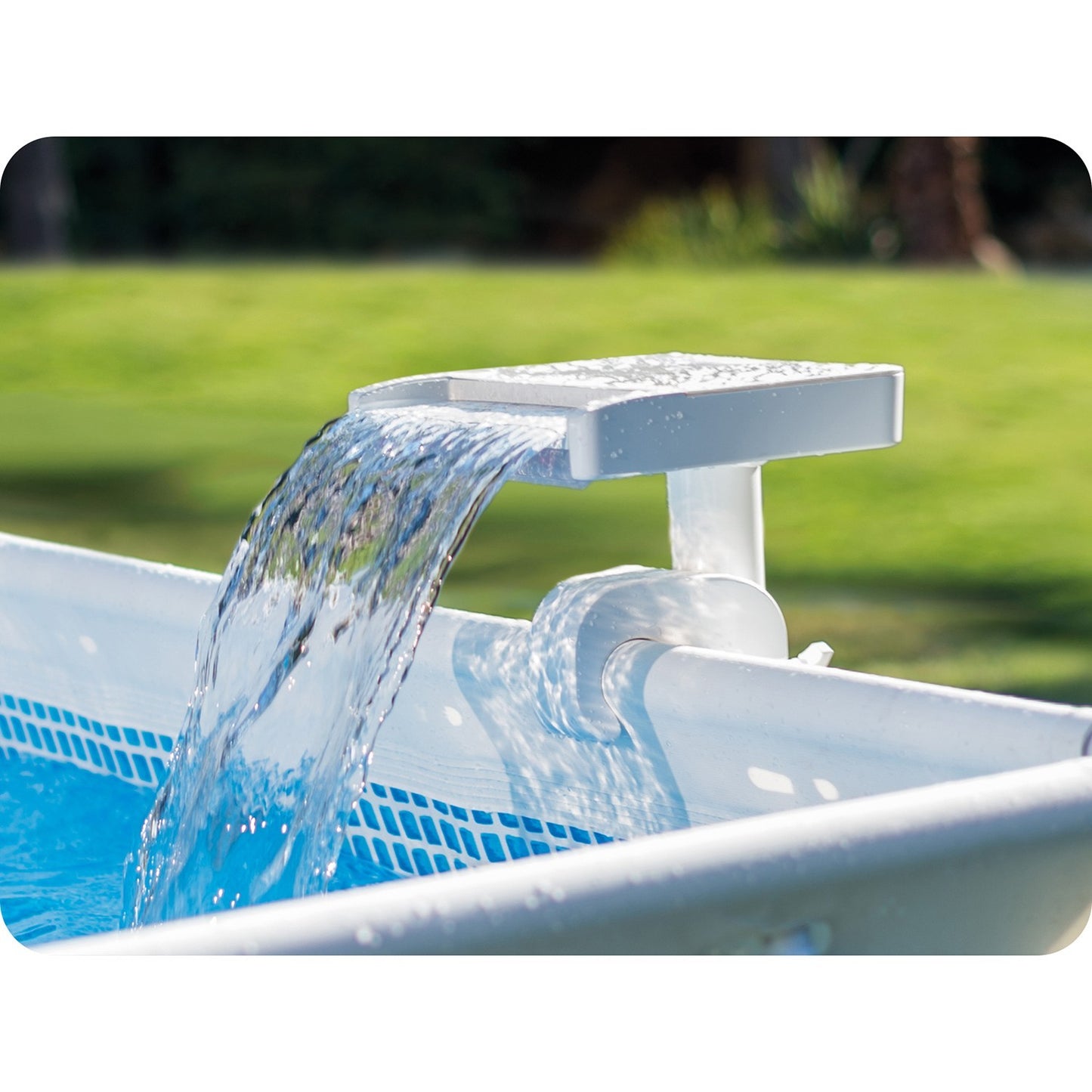 LED illuminated swimming pool cascade INTEX 28090