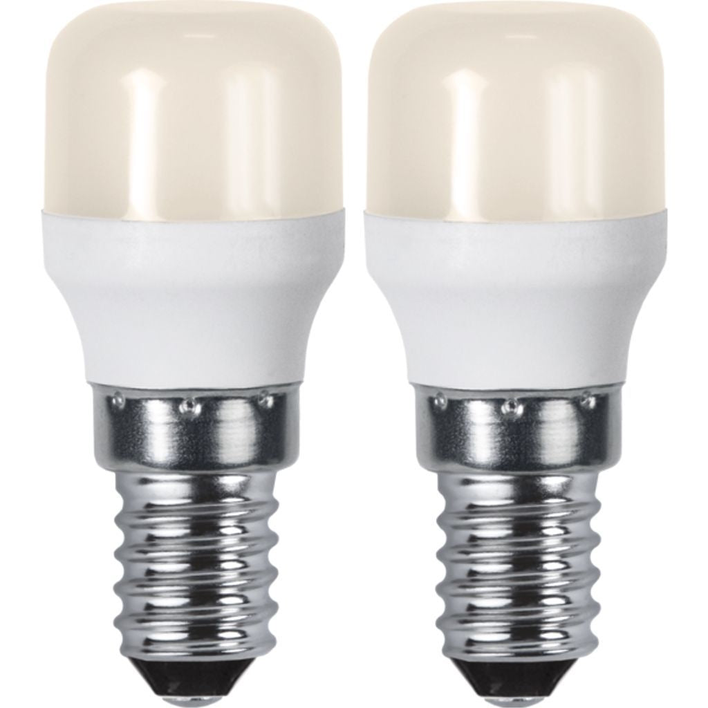 LED lamp E14 2-pack 1.4W 3000K 133 lumens