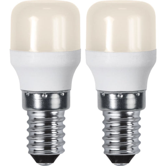 LED lamp E14 2-pack 1.4W 3000K 133 lumens