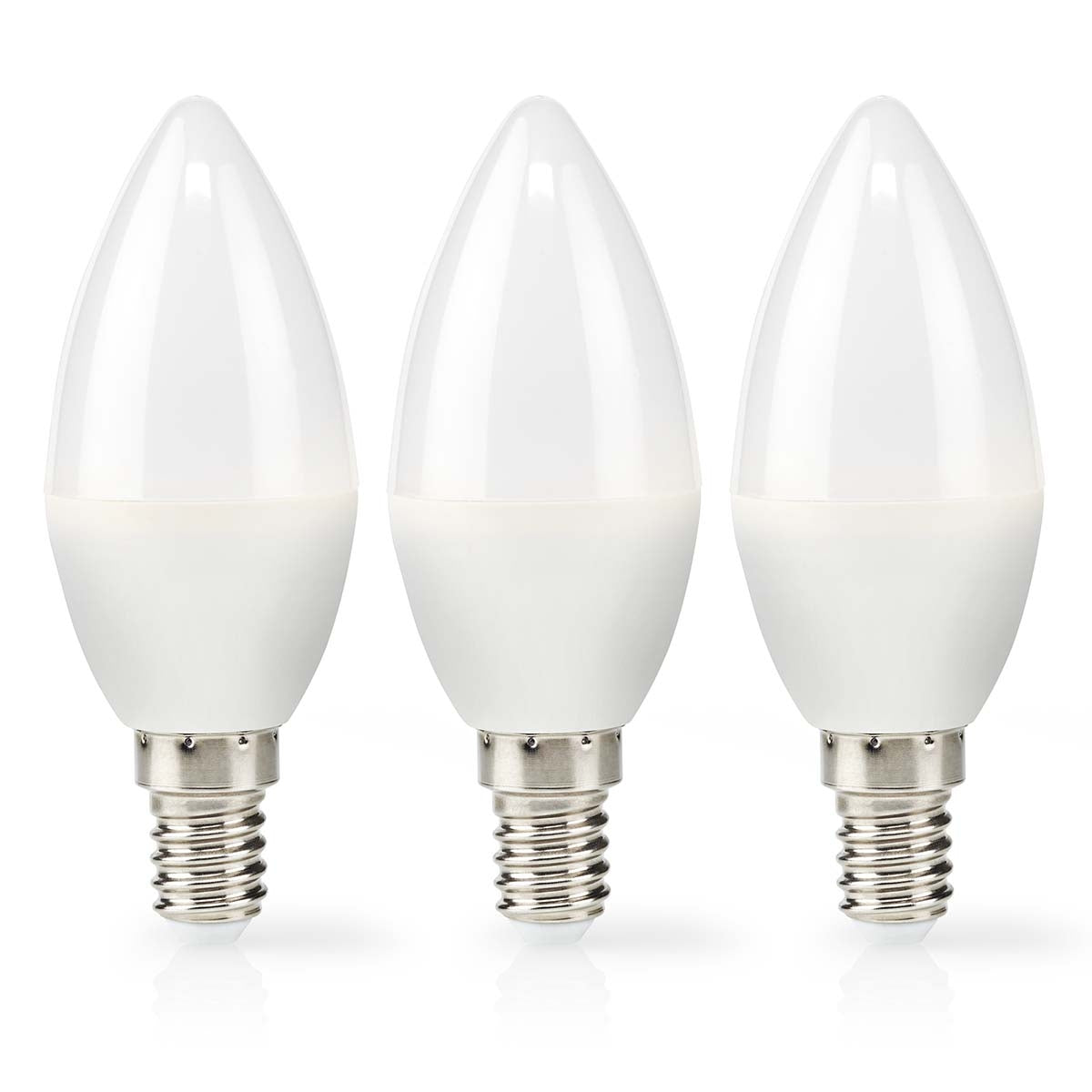 LED lamp E14 | Light | 2.8 W| 250 lm | 2700 K| Warm White | Matte | 3 pcs.