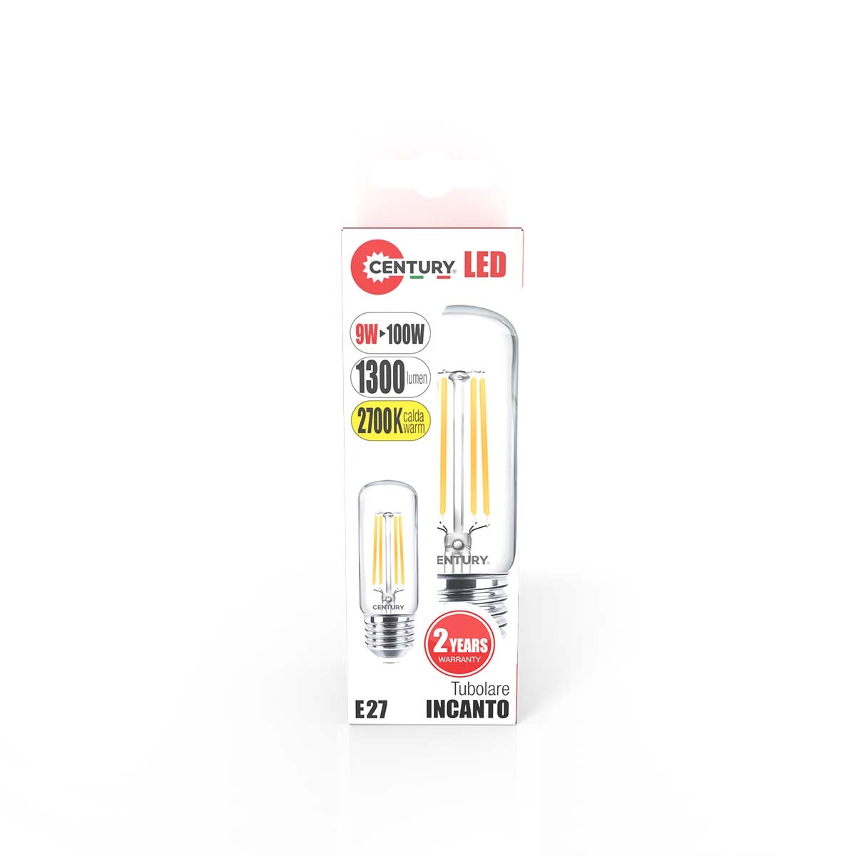 LED lamp E27 9W 1300 lm 2700k
