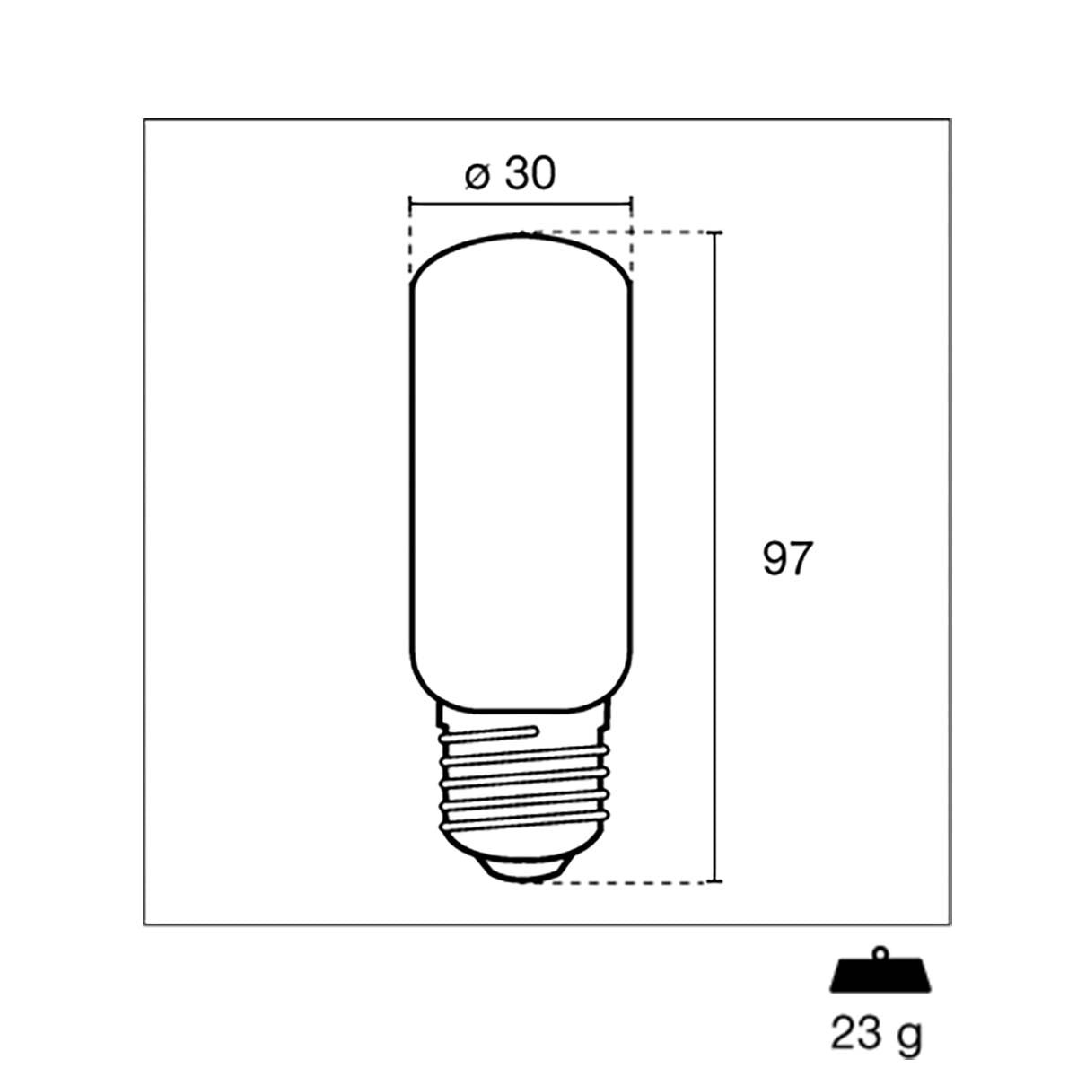 LED lamp E27 9 W 1300 lm 3000 k