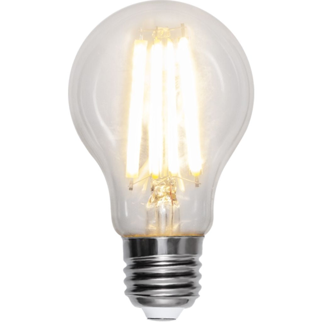 LED lamp E27 A60 clear 10.5W 2700K 1500 lumens
