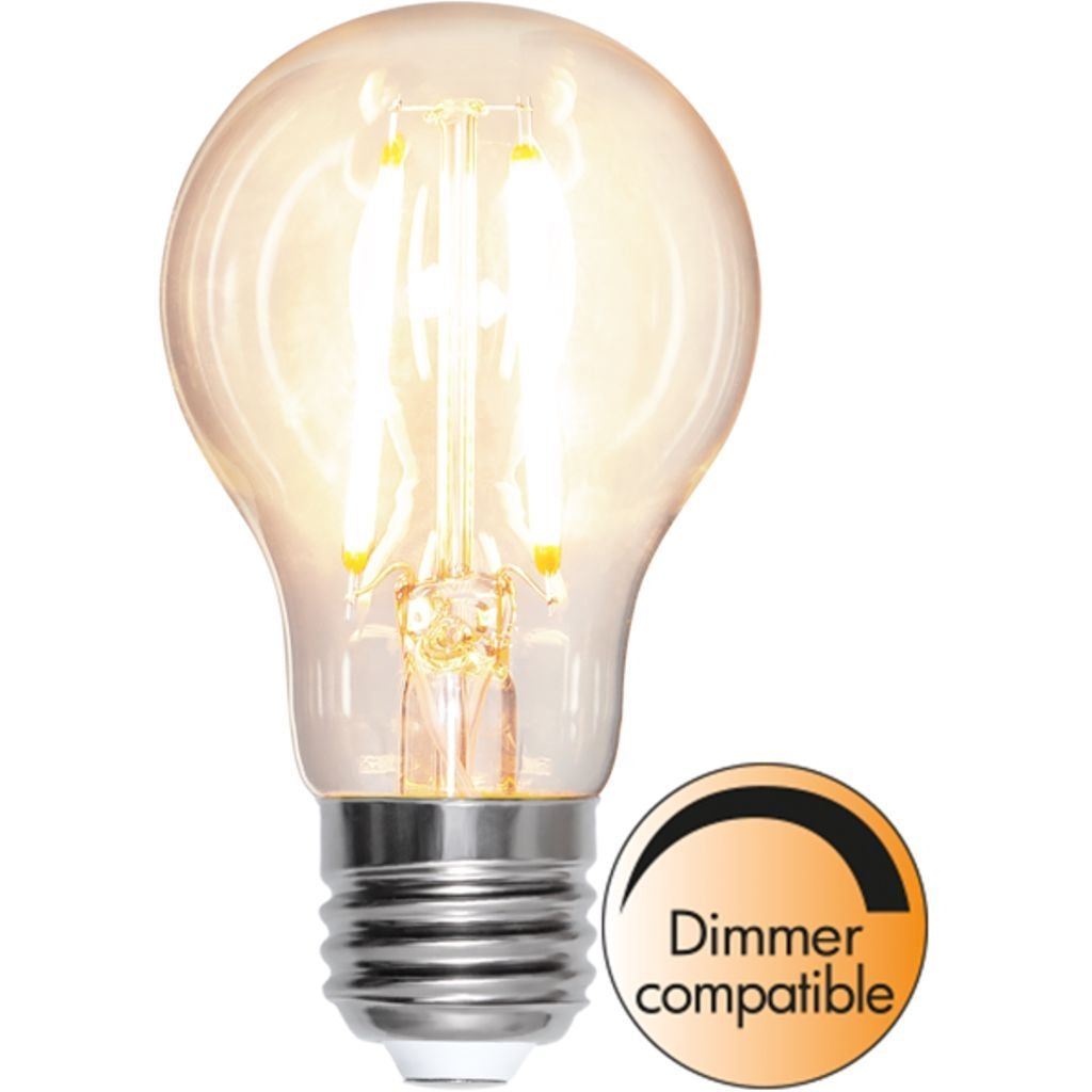 LED lamp E27 A60 clear dimmable 8W 2700K 1000 lumen