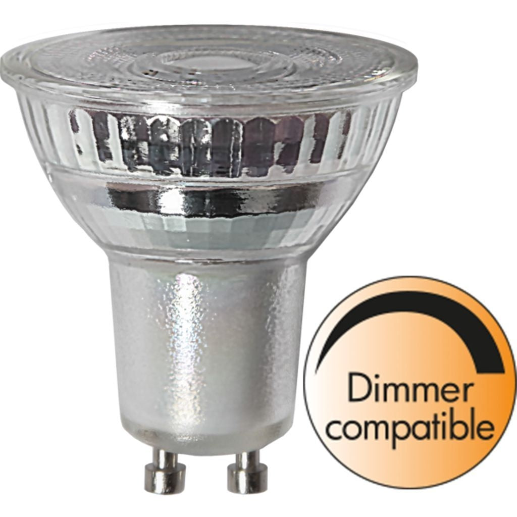 LED lamp GU10 MR16 spotlight dimmable 5.7W 2700K 610 lumens