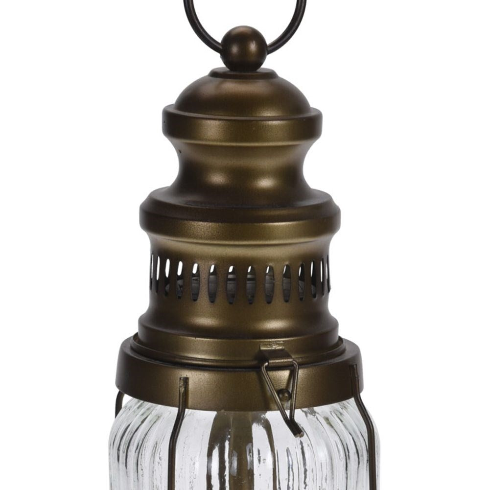 LED lamp in lantern form for a cozy atmosphere