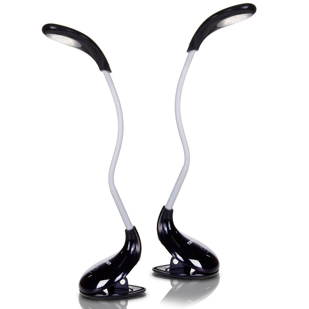 LED lamp with clip LX-900 Black Ilumen