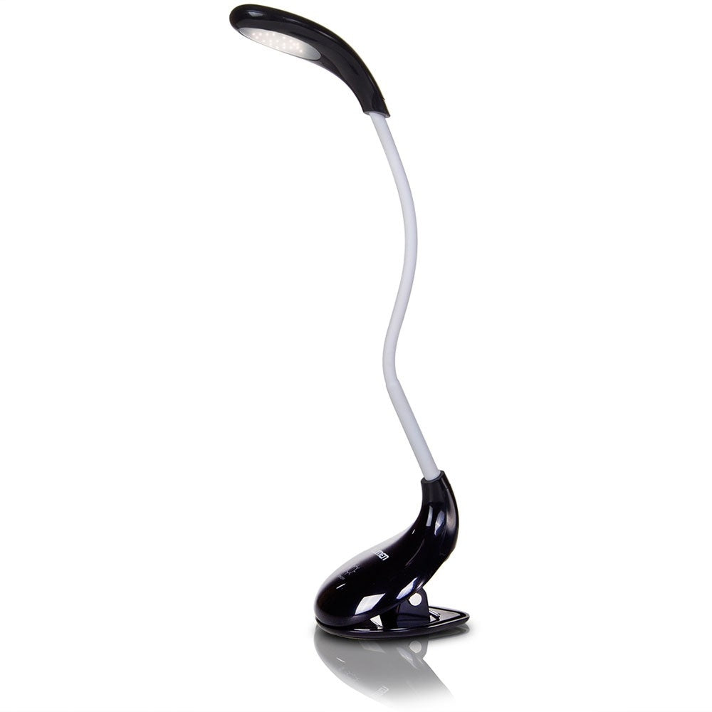 LED lamp with clip LX-900 Black Ilumen