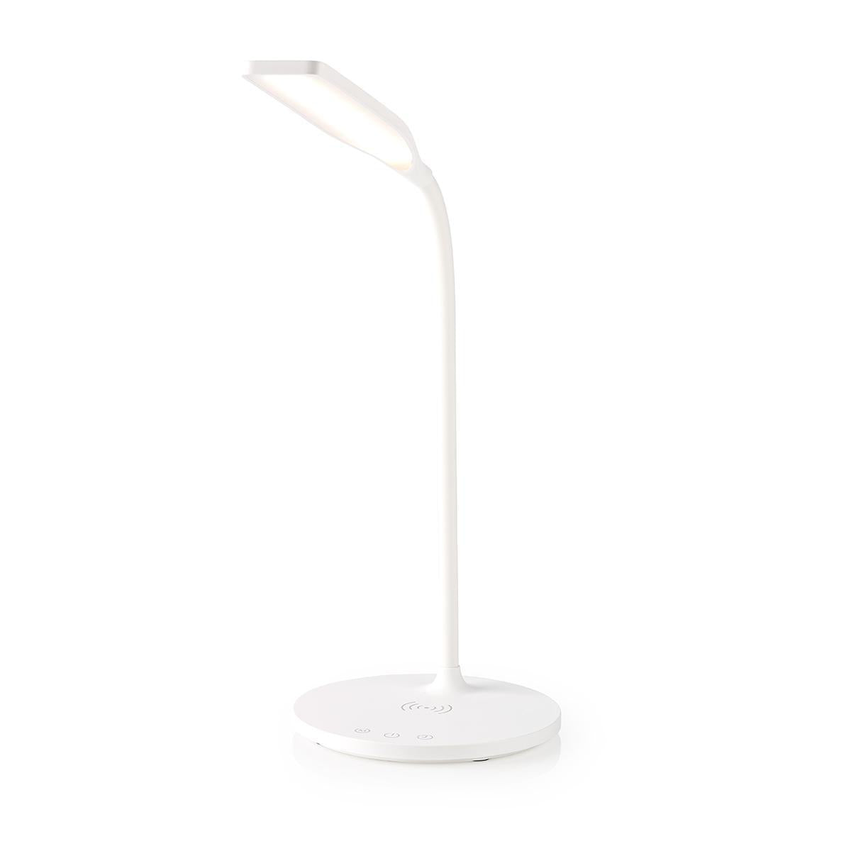 LED lamp with wireless charger | Dimmer - On device | LED / Qi | 10 W| With dimming | Cold White / Natural White / Warm White | 2700 - 6500 K