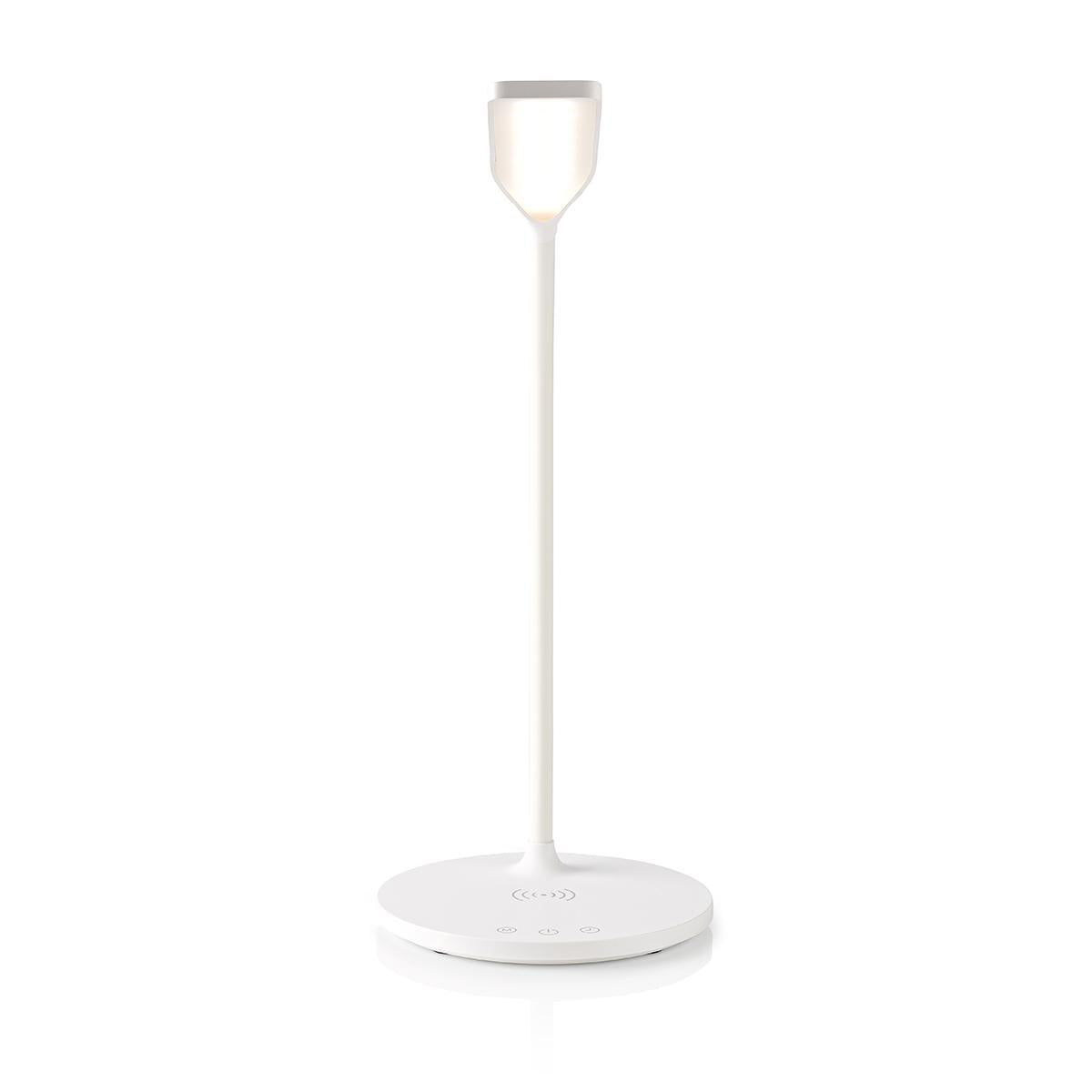 LED lamp with wireless charger | Dimmer - On device | LED / Qi | 10 W| With dimming | Cold White / Natural White / Warm White | 2700 - 6500 K
