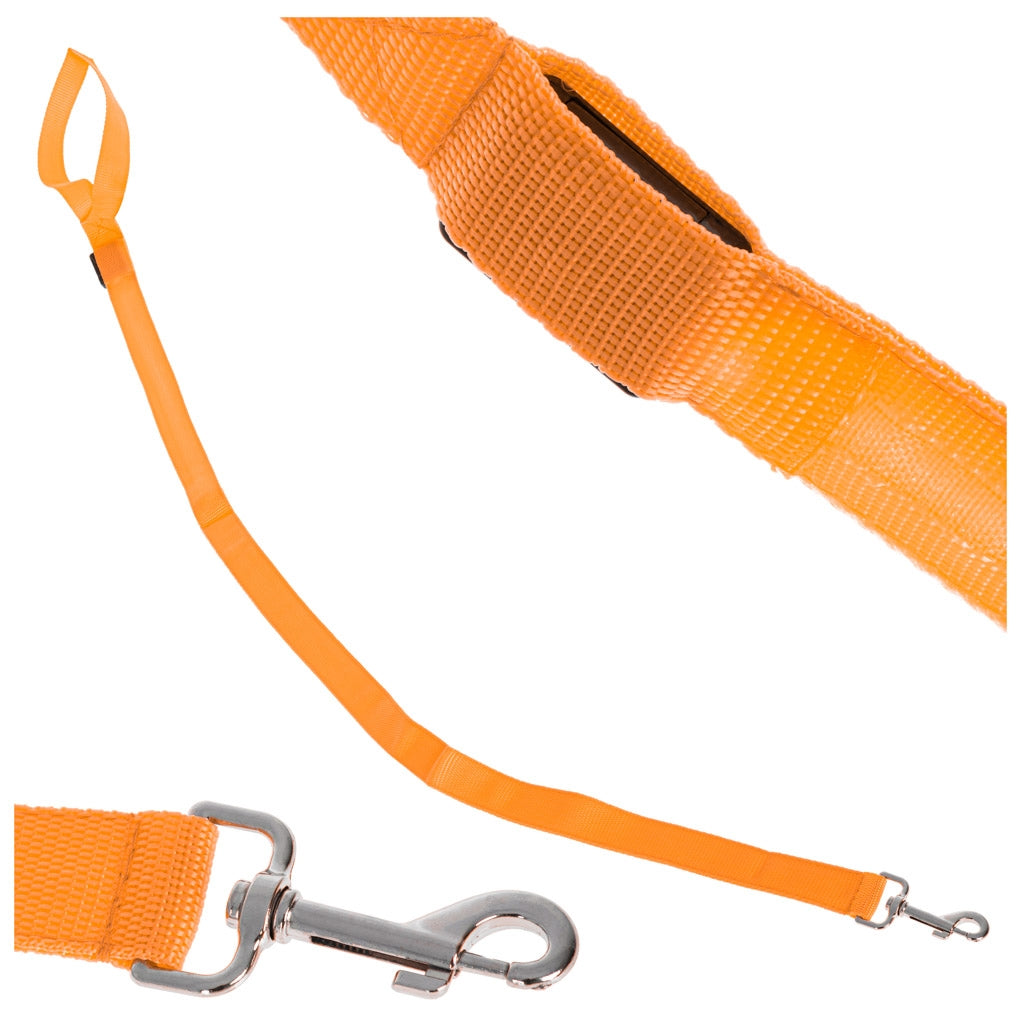 LED luminous dog leash 2.5x120cm orange