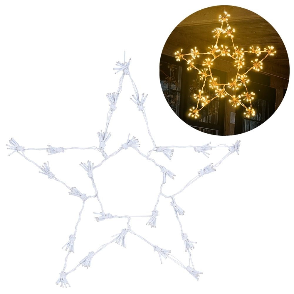 LED star: Perfect Christmas decoration for facades and buildings