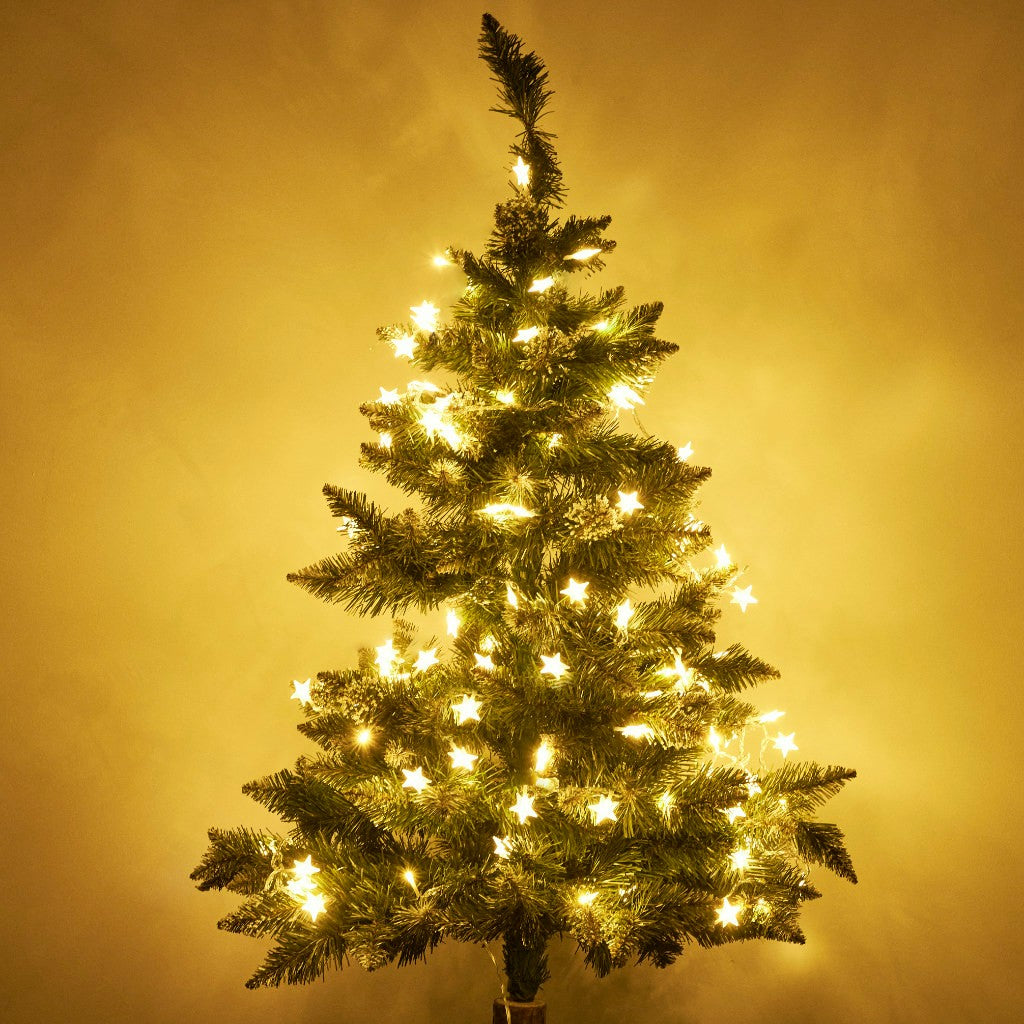 LED star chain lights 10m 100LED warm white