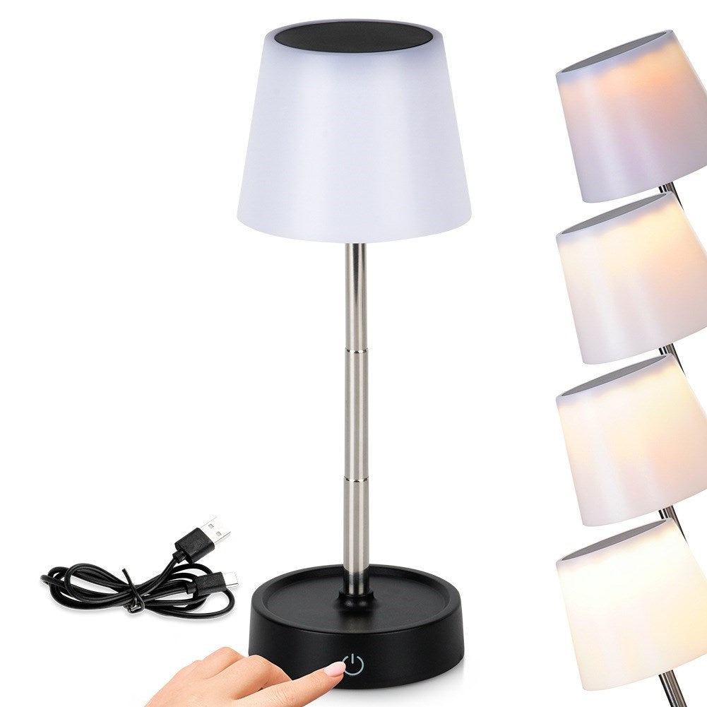 LED table lamp white wireless 11-29.5 cm