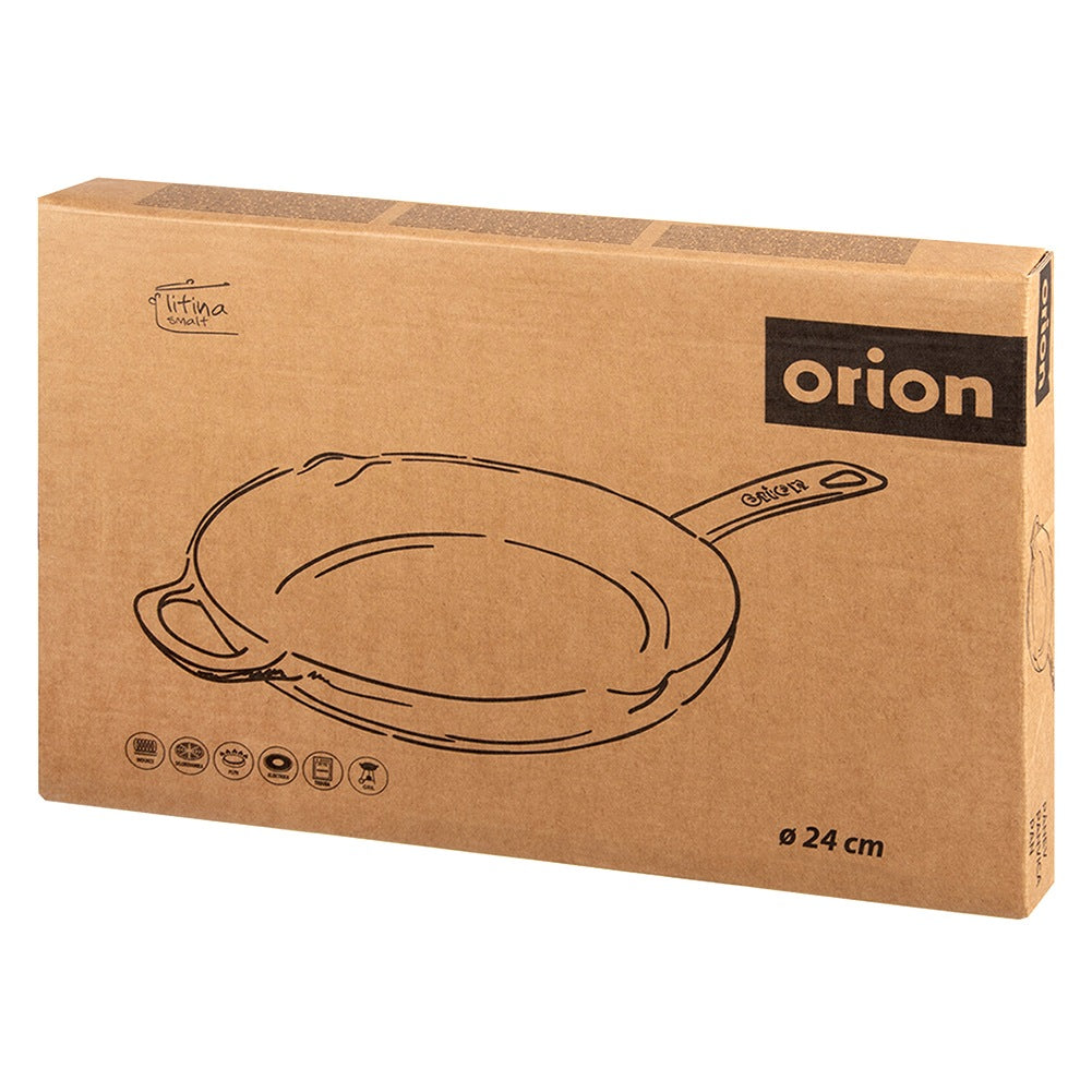 LITINA enameled cast iron frying pan 24 cm
