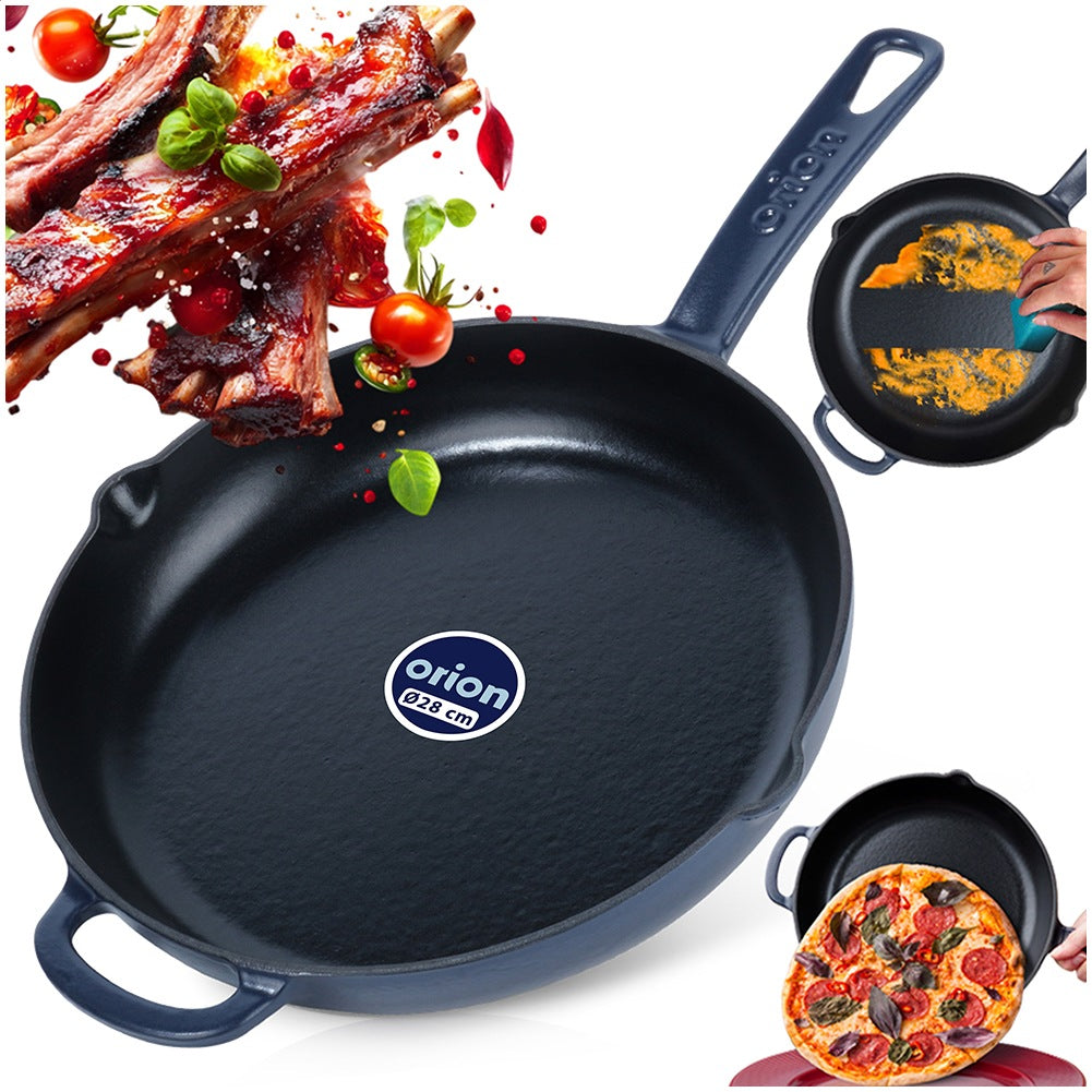 LITINA enameled cast iron frying pan 28 cm