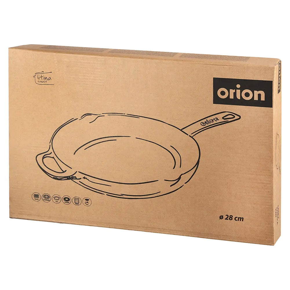 LITINA enameled cast iron frying pan 28 cm