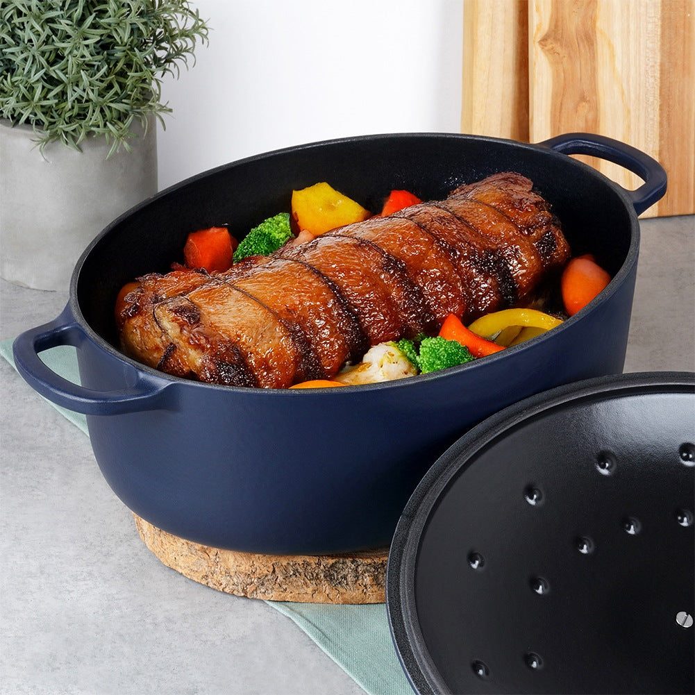 LITINA enameled cast iron roasting pan, 6 l