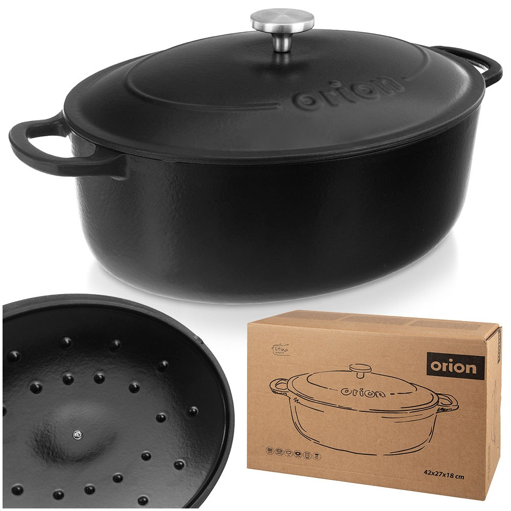 LITINA enameled cast iron roasting pan, 6 l