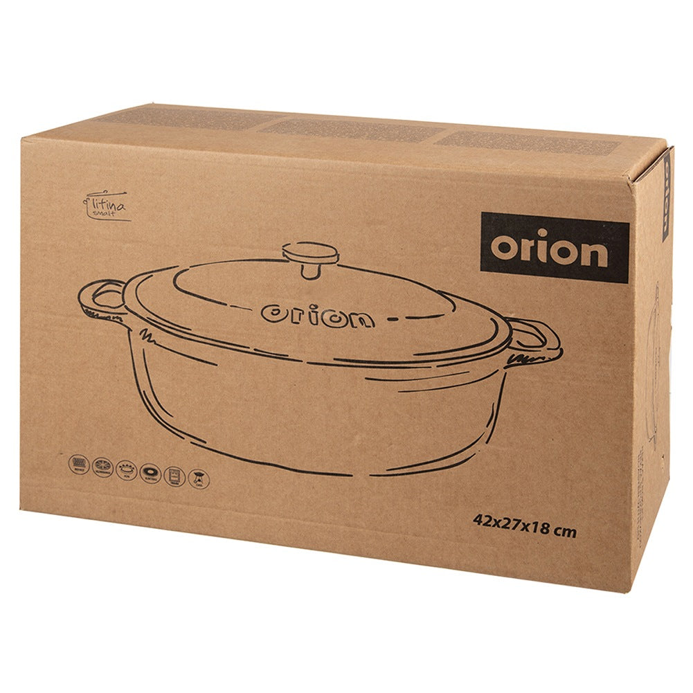 LITINA enameled cast iron roasting pan, 6 l