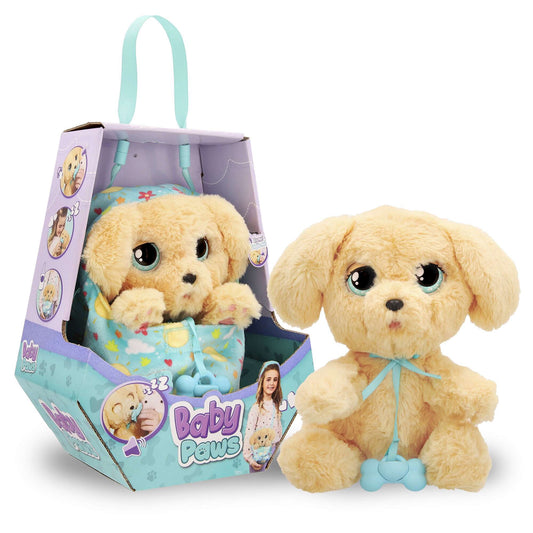 Labrador Plush Toy with Blanket and Sounds, 20 cm