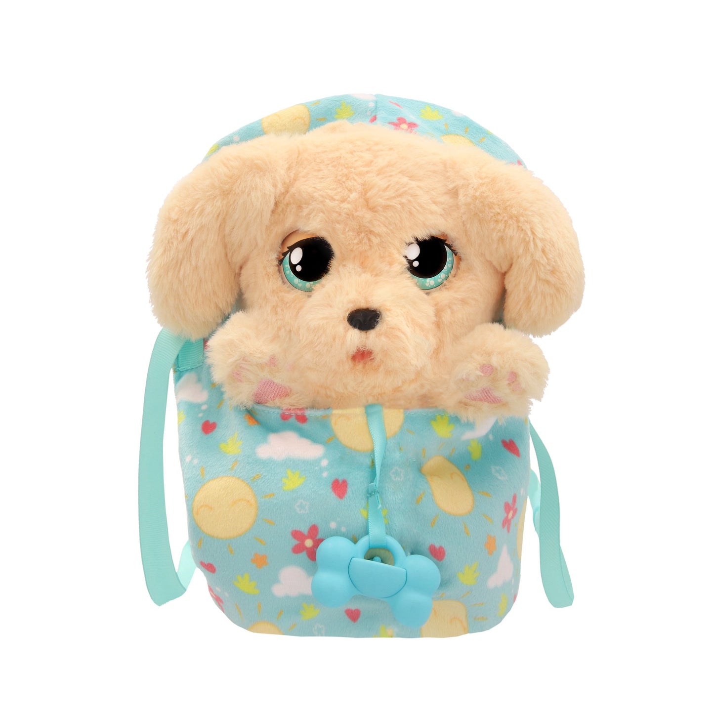 Labrador Plush Toy with Blanket and Sounds, 20 cm
