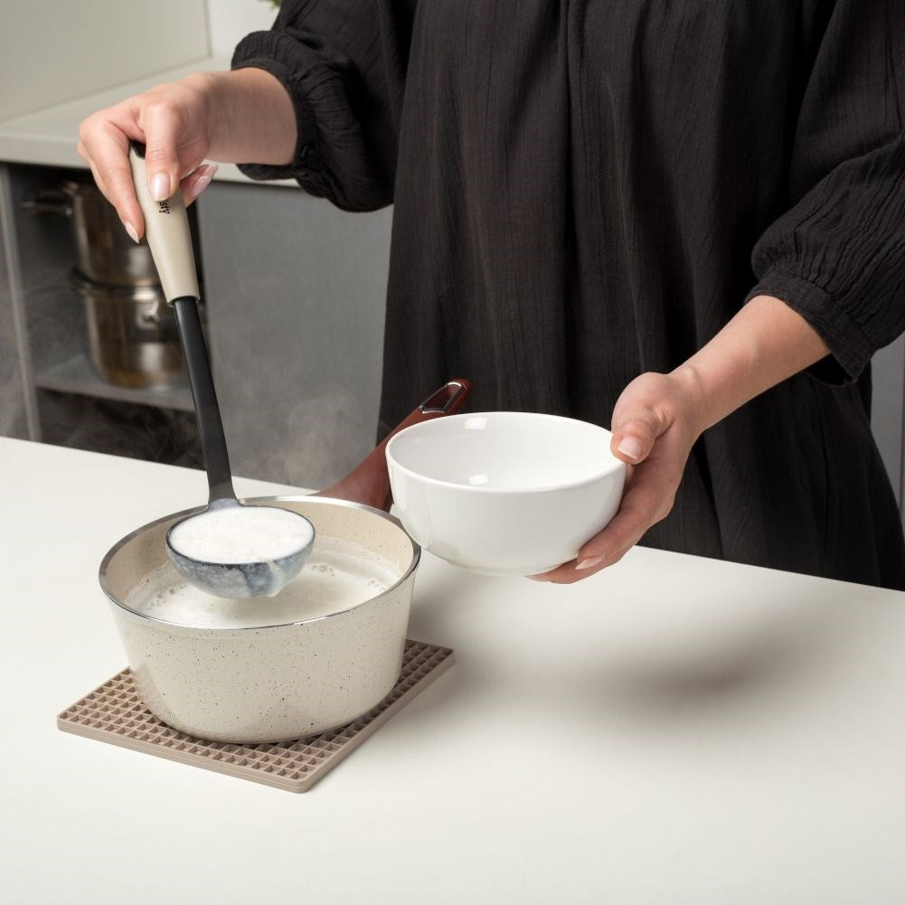 Ladle for serving soups, sauces, stews and more