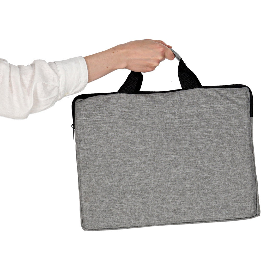 Laptop Bag 15.6"" Case Cover for Women & Men, Grey