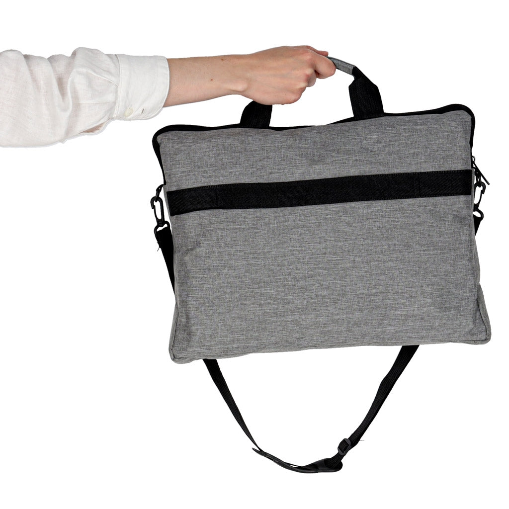 Laptop Bag 15.6 Inch with Strap – Grey