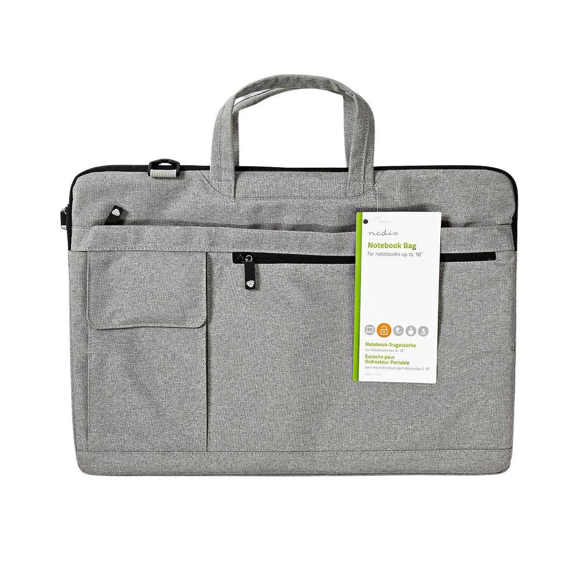 Laptop Bag with Shoulder Strap, Fits 17-18"" Laptops, Polyester