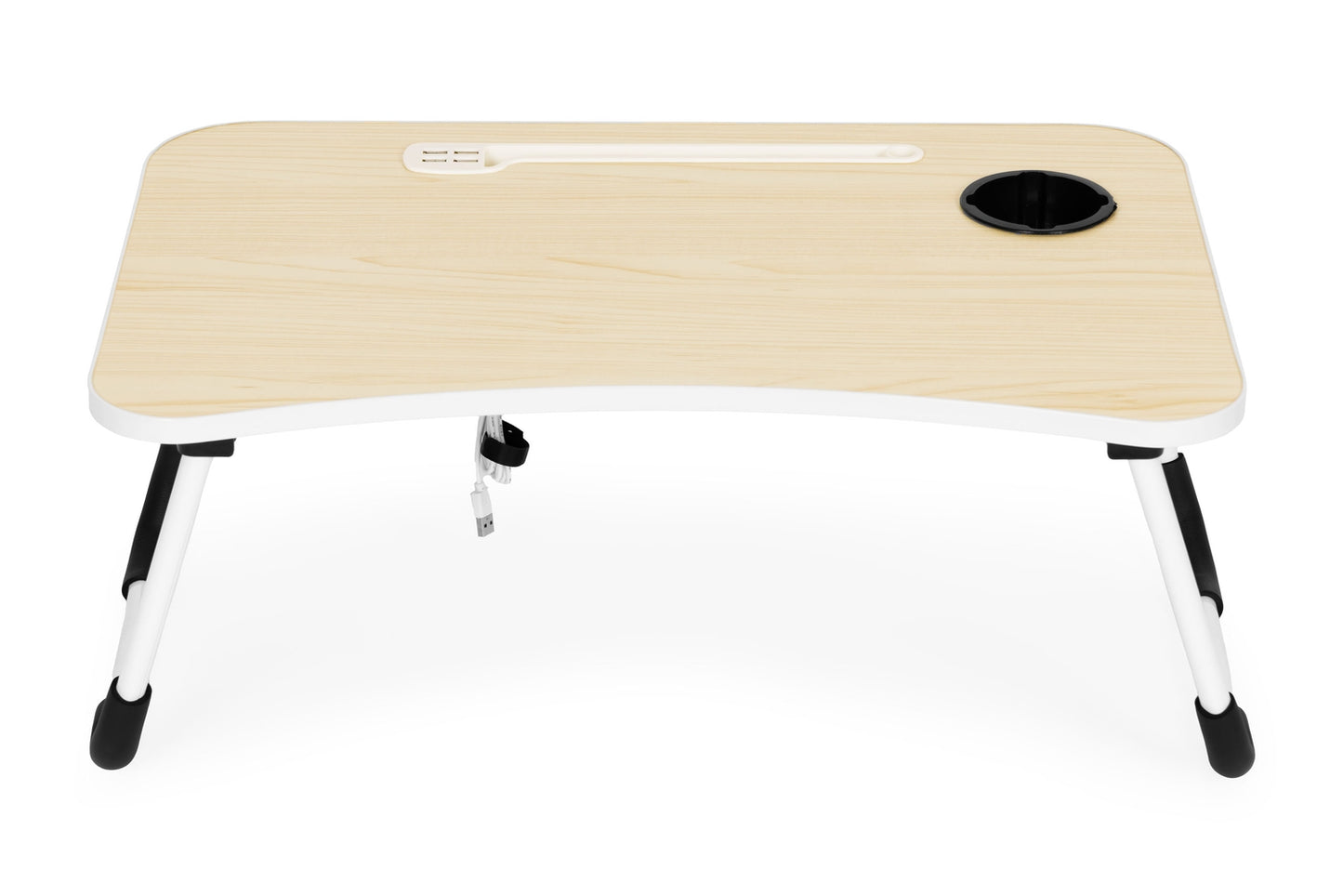 Laptop stand foldable tray 60x40 cm lamp fan ModernHome